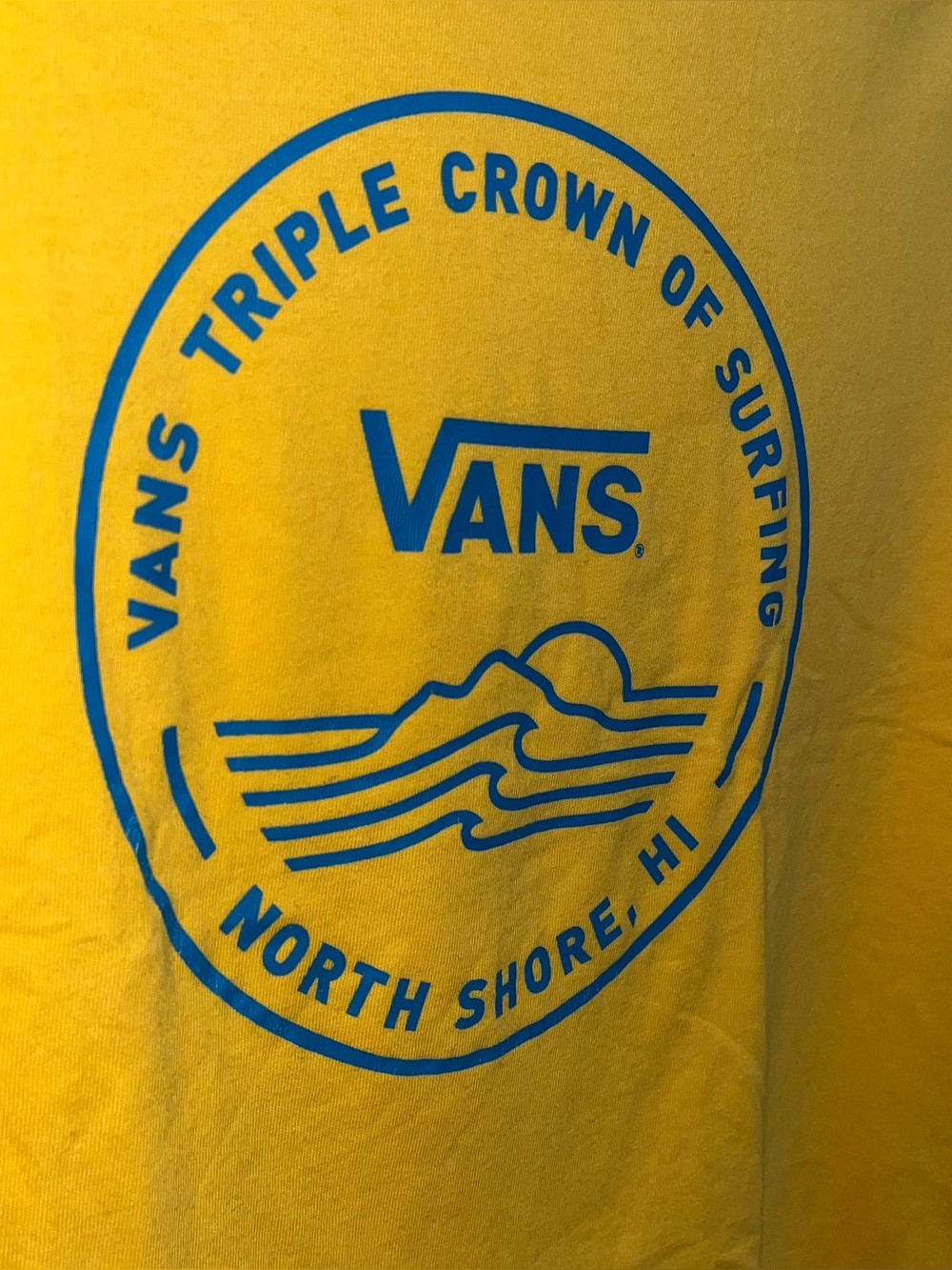 Vans limited edition surfing North Shore Hawaii t-shirt unisex XL